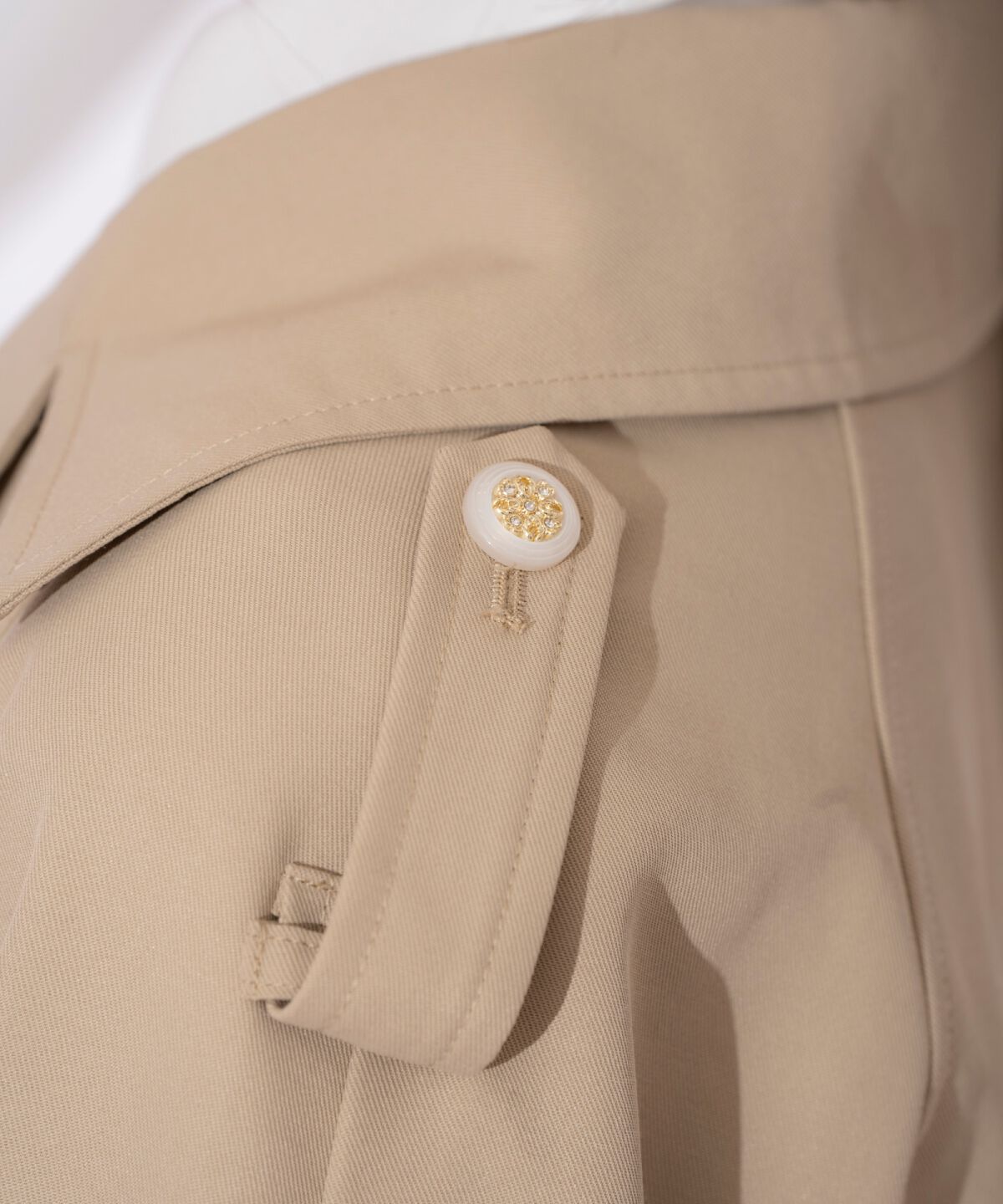 WILLSELECTION「キャンディスリーブショートトレンチコート」|トレンチコート|