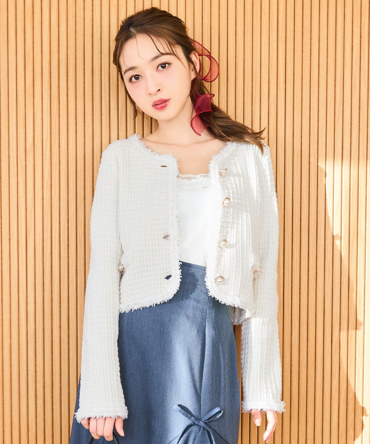 WILLSELECTION「レーステレコキャミソール」|キャミソール|