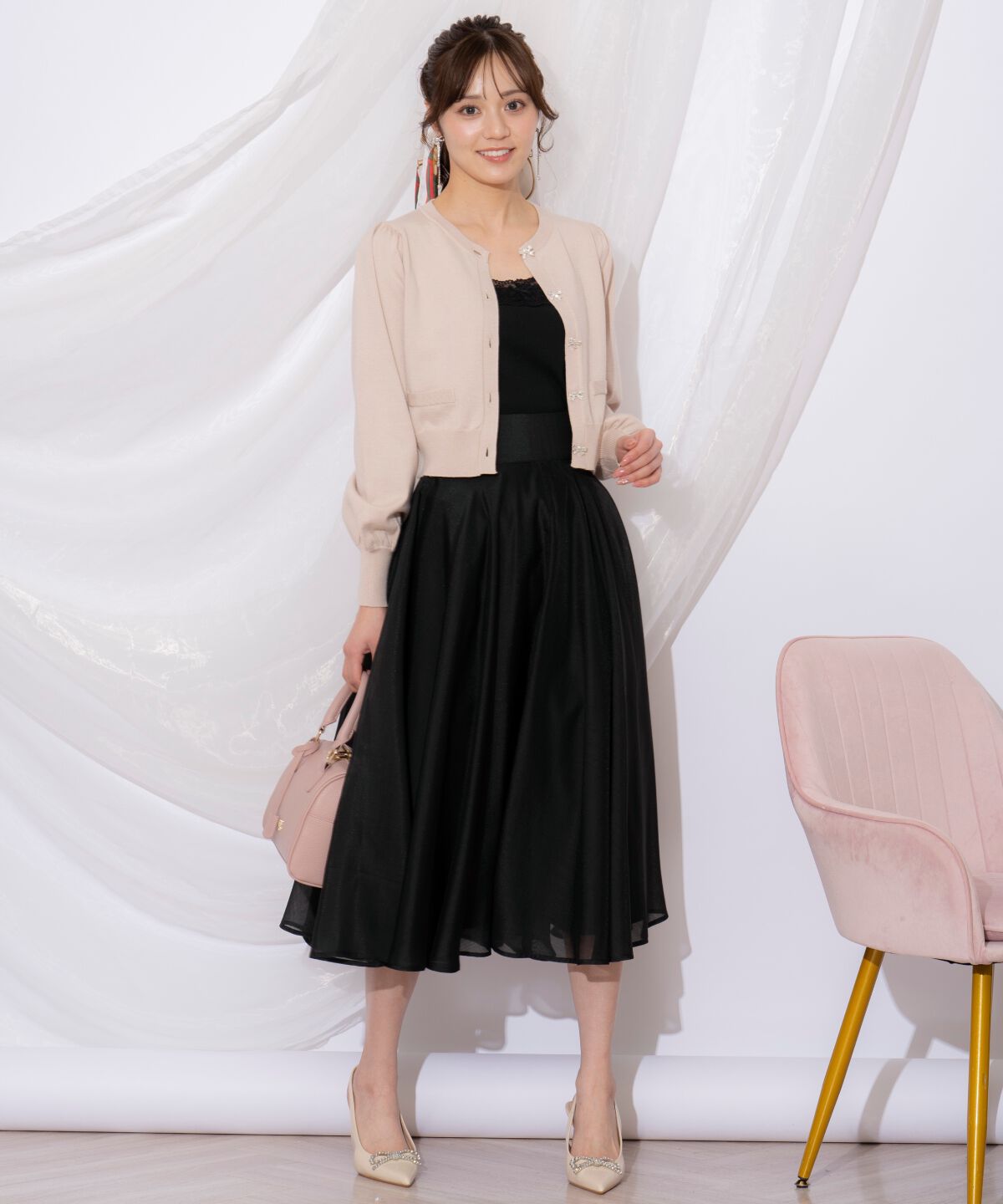 WILLSELECTION「レーステレコキャミソール」|キャミソール|