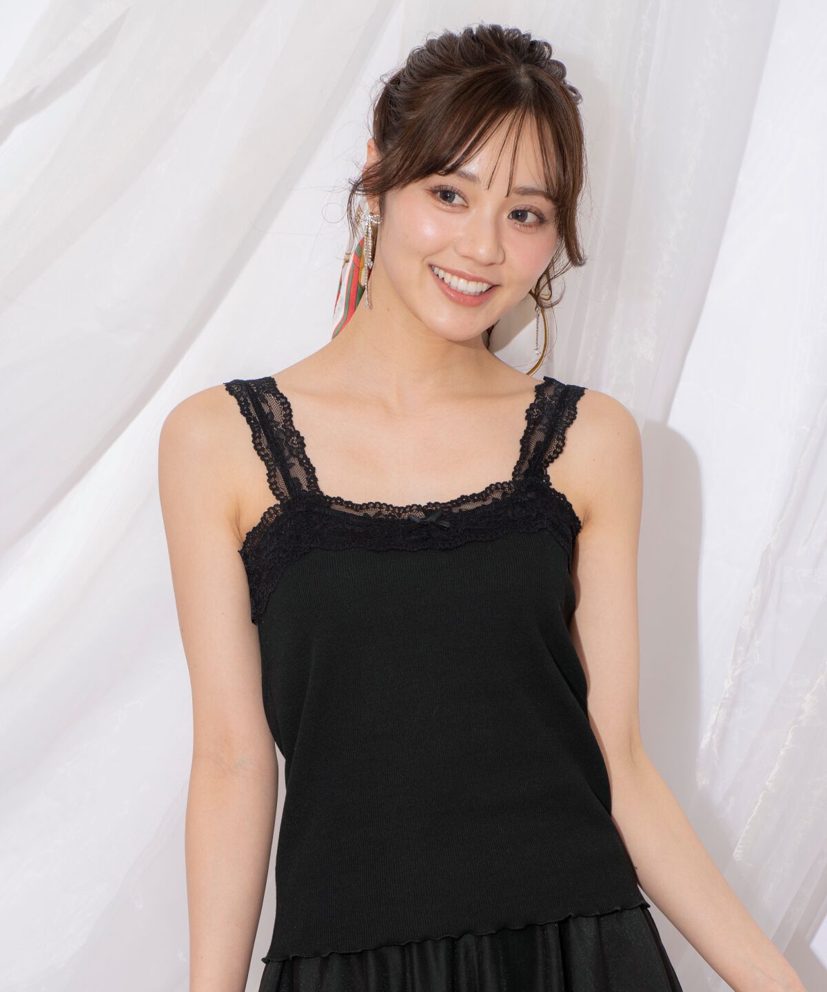 WILLSELECTION「レーステレコキャミソール」|キャミソール|