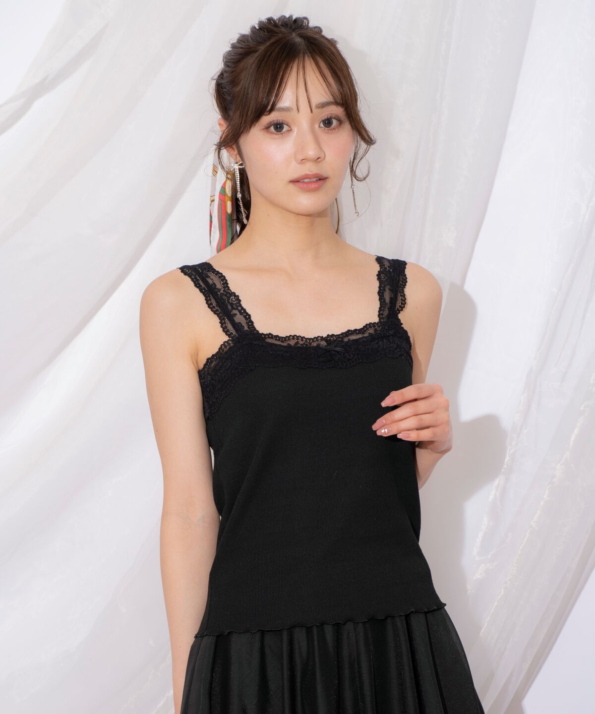 WILLSELECTION「レーステレコキャミソール」|キャミソール|