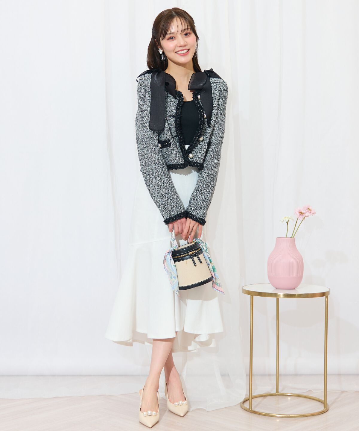 WILLSELECTION「アシメヘムフィッシュテールスカート」|フレア|