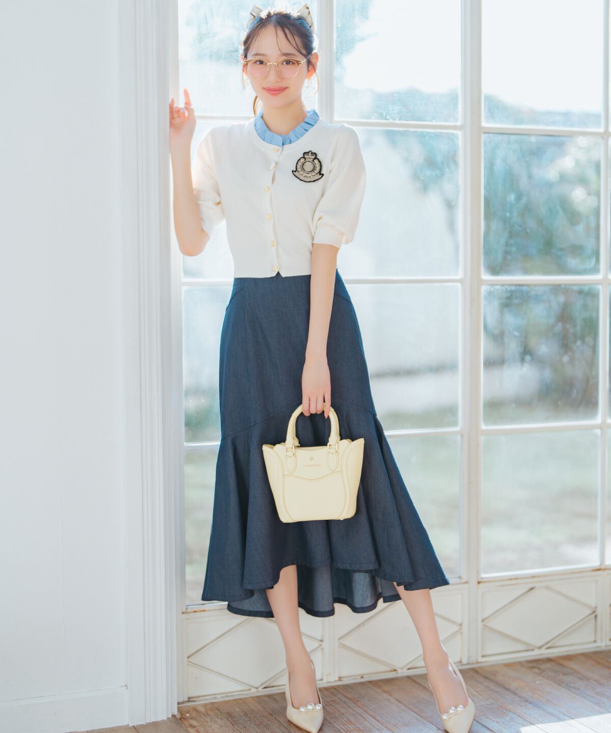 WILLSELECTION「アシメヘムフィッシュテールスカート」|フレア|