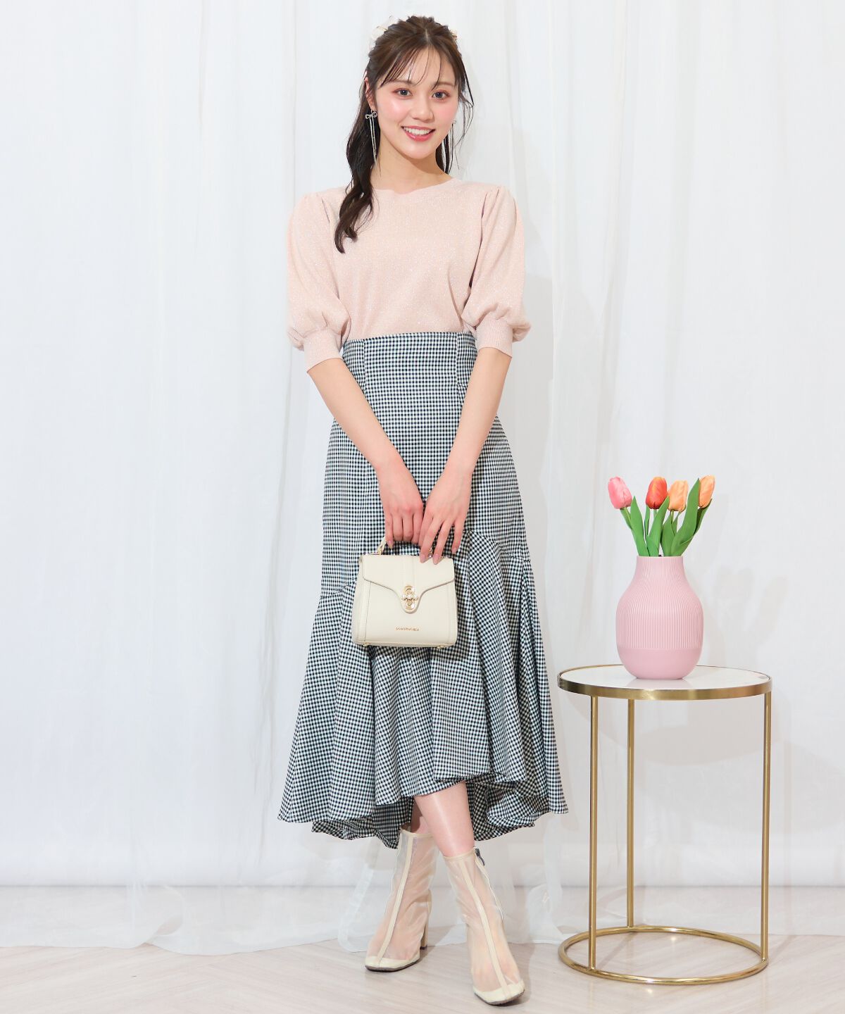 WILLSELECTION「アシメヘムフィッシュテールスカート」|フレア|