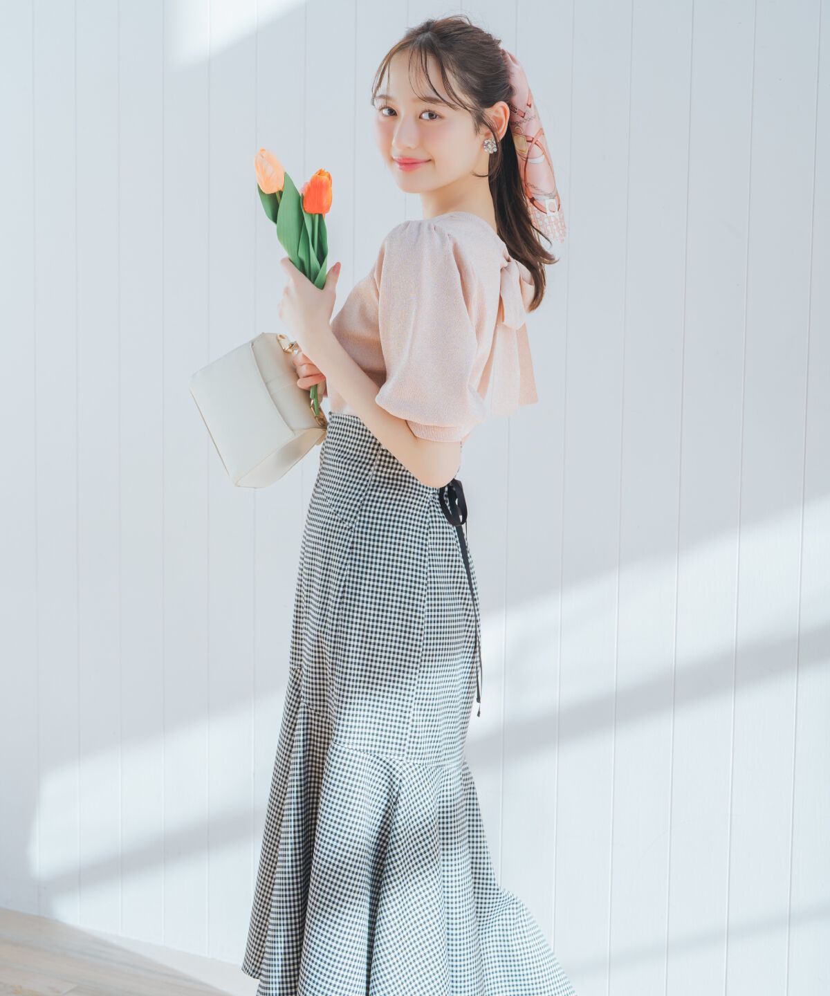 WILLSELECTION「アシメヘムフィッシュテールスカート」|フレア|