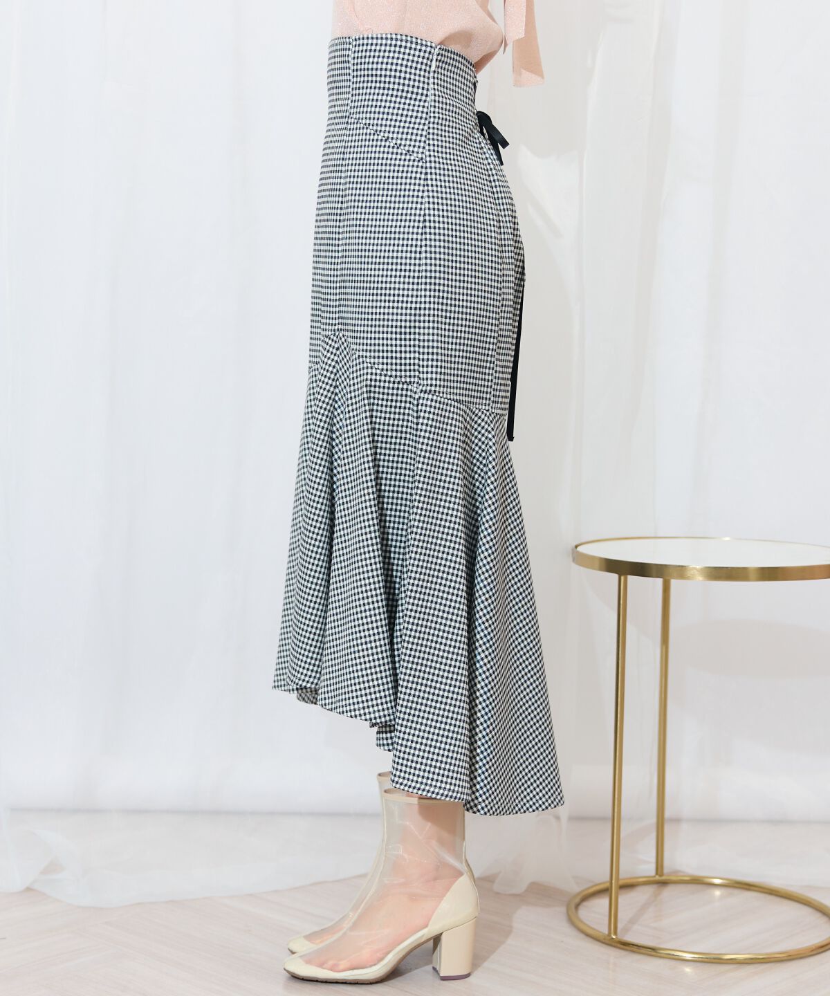 WILLSELECTION「アシメヘムフィッシュテールスカート」|フレア|