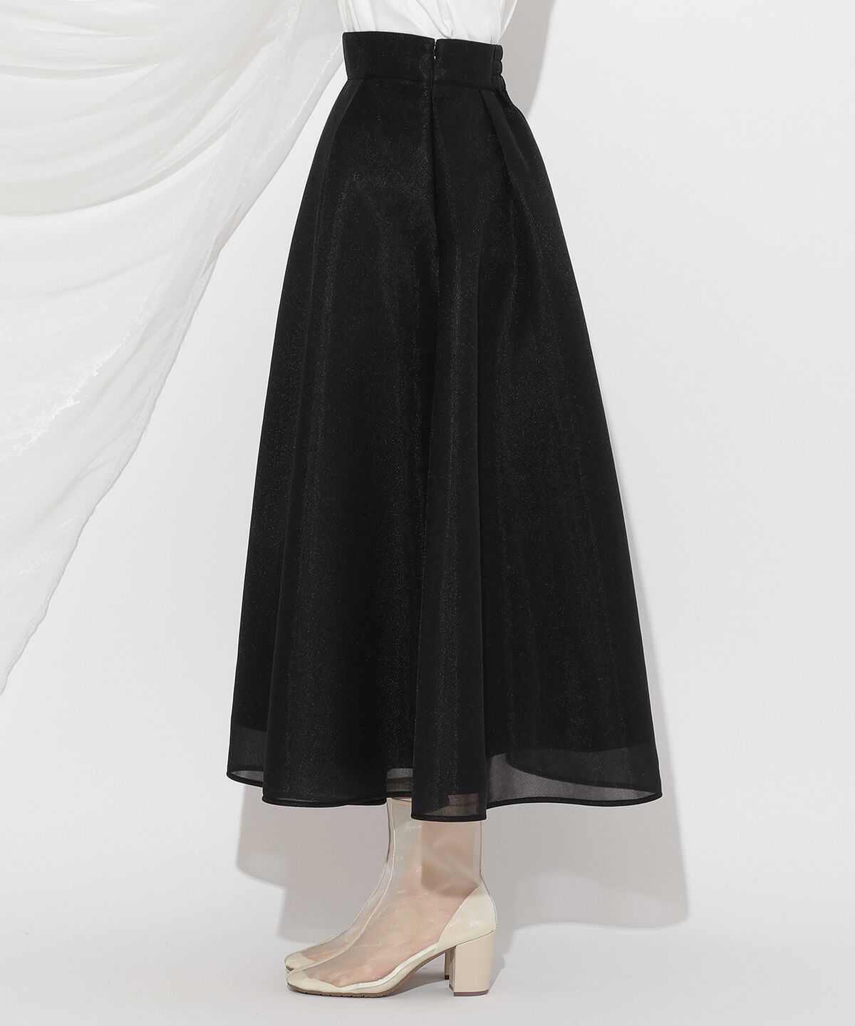 WILLSELECTION「シアーダンボールフレアスカート」|フレア|