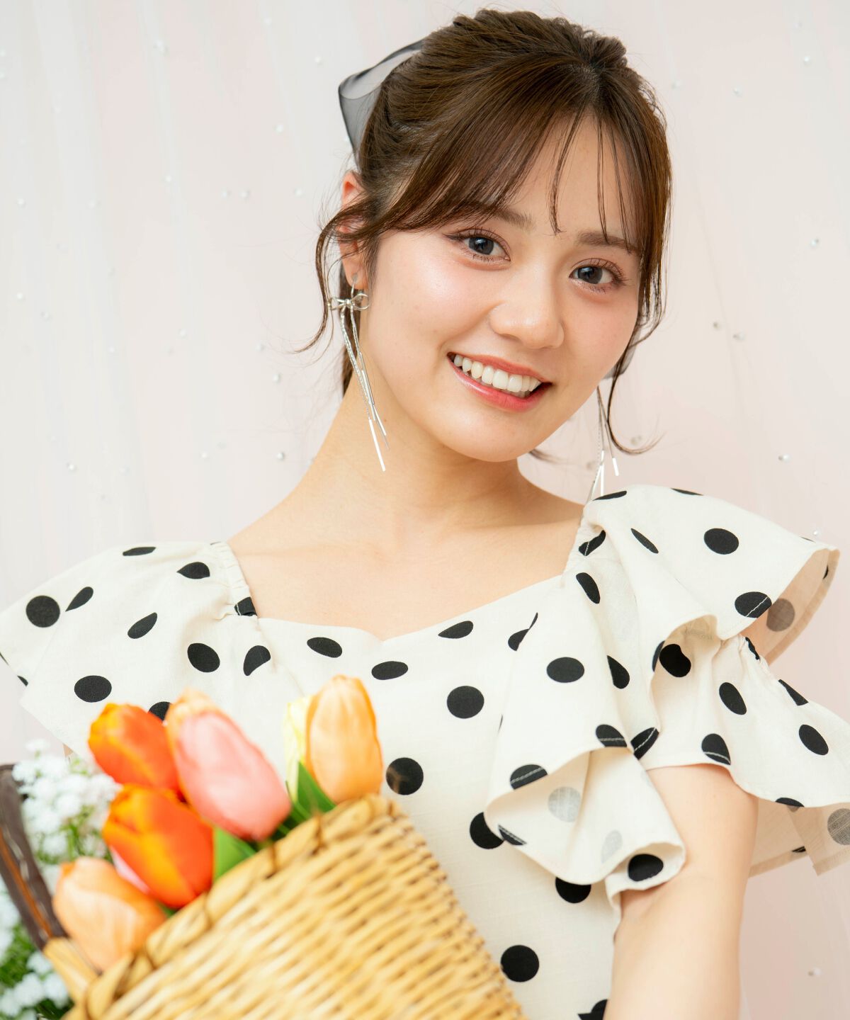 WILLSELECTION「ラッフルショルダーフレアワンピース」|ワンピース|