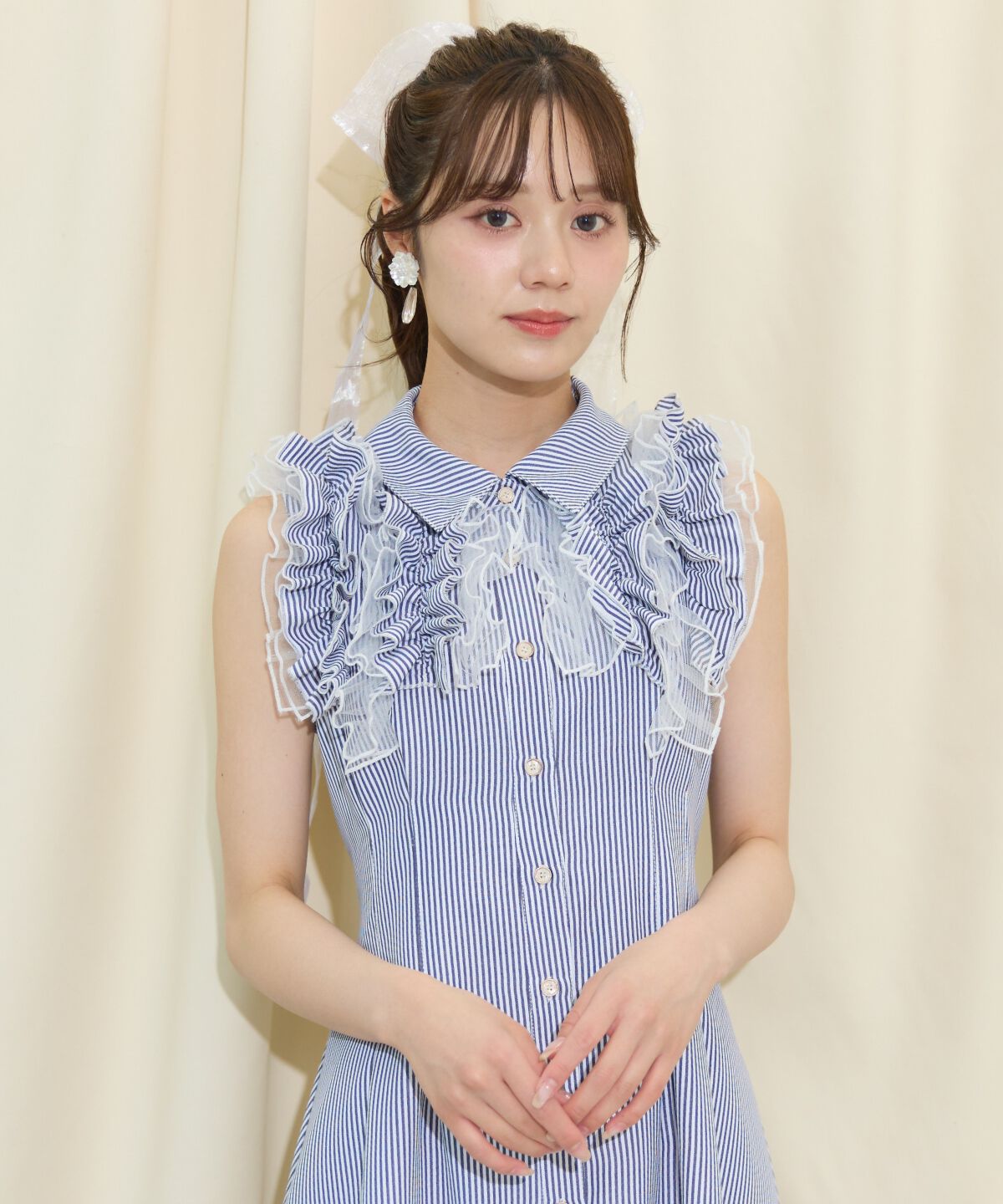 WILLSELECTION「チュールフリルワンピース」|ワンピース|