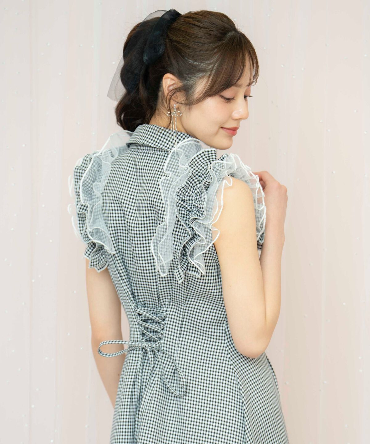 WILLSELECTION「チュールフリルワンピース」|ワンピース|