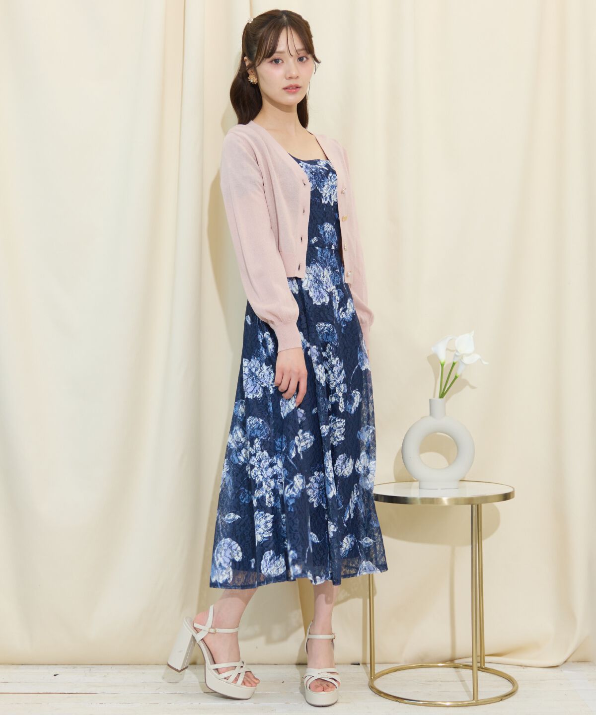 WILLSELECTION「アソートボタンシアーカーディガン」|カーディガン|