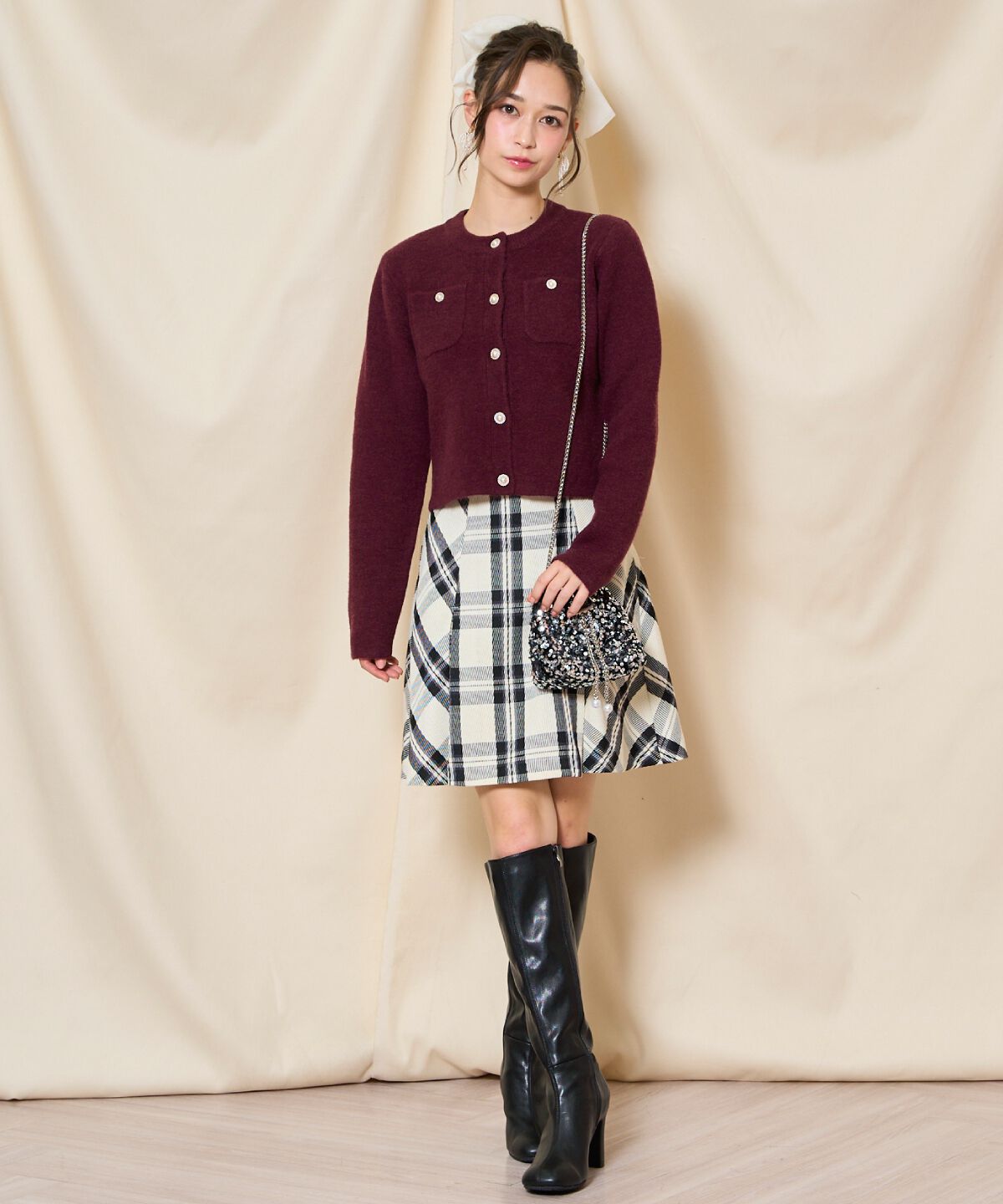 WILLSELECTION「モヘアライクニットジャケット」|カーディガン|