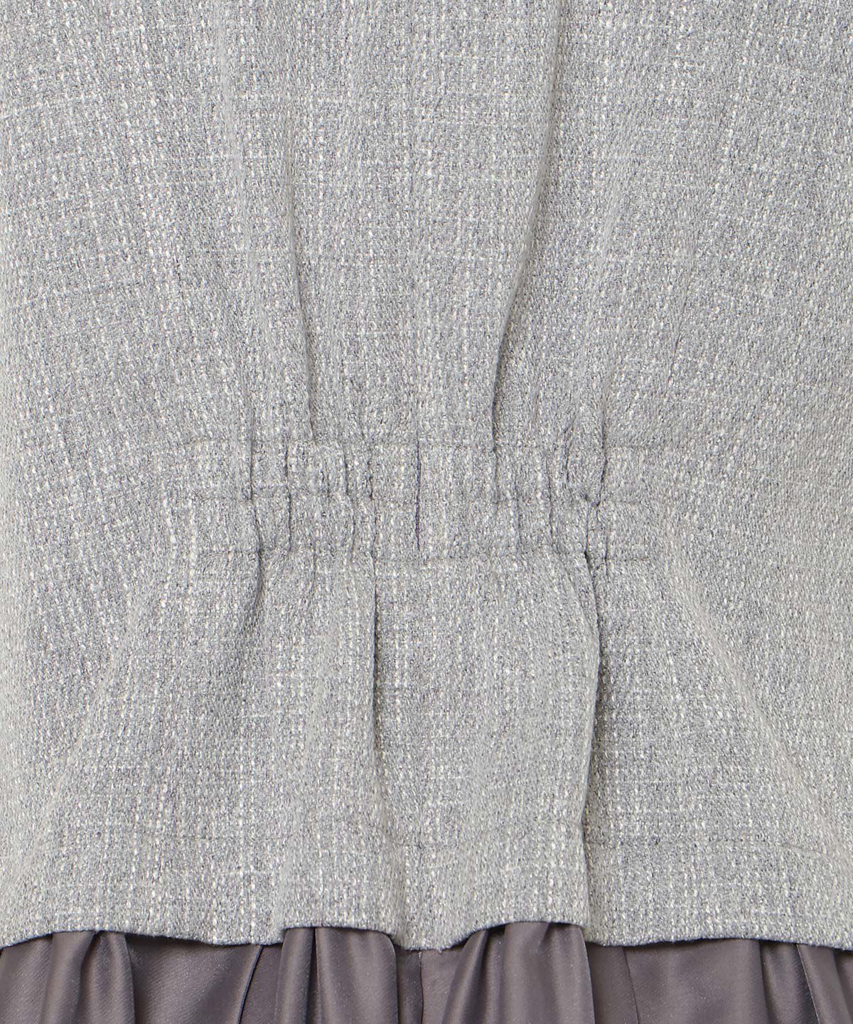 WILLSELECTION「ツイードドッキングジレワンピース」|ワンピース|