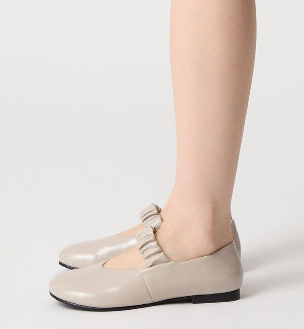 ODETTE E ODILE「＜SY＞ オブリークシャーリング フラット15&uarr;」|パンプス|