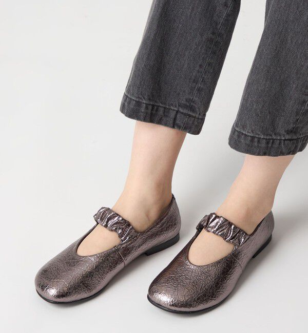 ODETTE E ODILE「＜SY＞ オブリークシャーリング フラット15&uarr;」|パンプス|