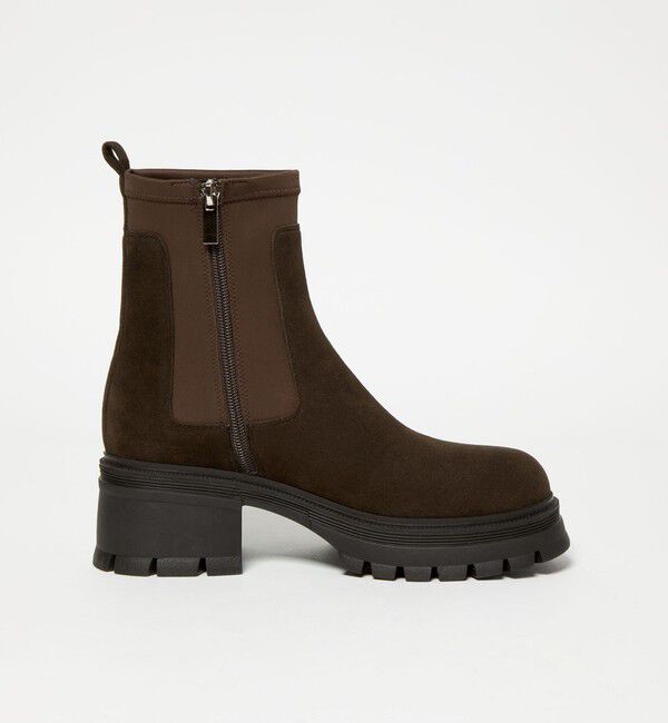 ODETTE E ODILE「＜SY＞ ネオプレーンコンビ ショートブーツ60&uarr;」|ショートブーツ|