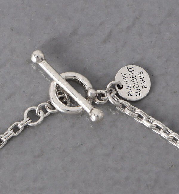 UNITED ARROWS「【別注】＜PHILIPPE AUDIBERT＞JISS チェーンネックレス SLV」|ネックレス|