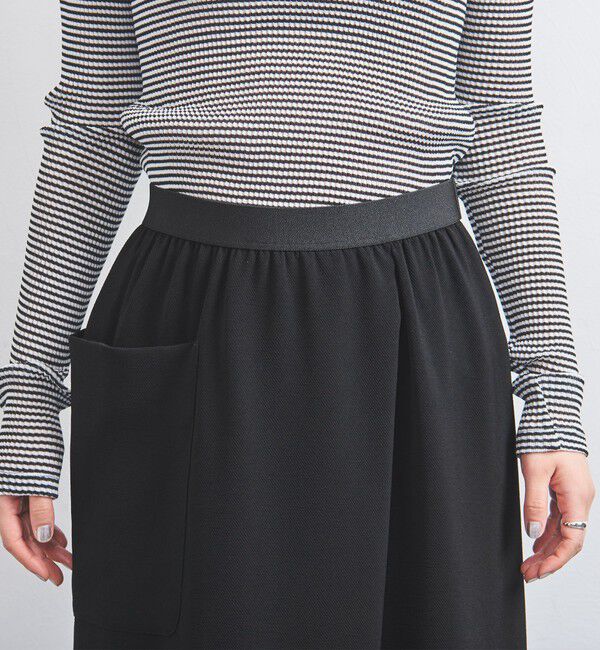 UNITED ARROWS「COMFY ラップ マキシスカート -吸水速乾 UVカット ウォッシャブル-」|スカート|