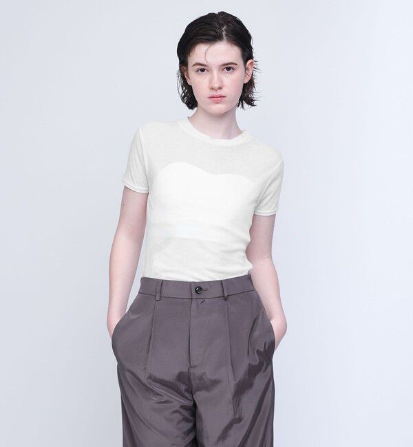 AEWEN MATOPH「＜AEWEN MATOPH＞シアー Tシャツ」|Tシャツ・カットソー|