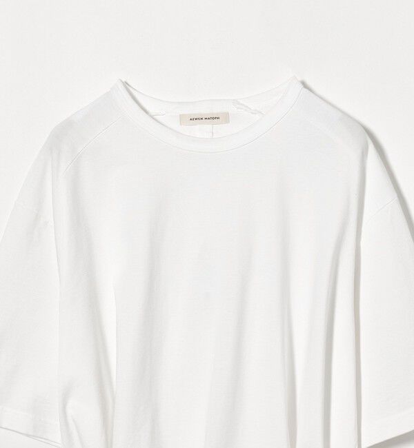 AEWEN MATOPH「＜AEWEN MATOPH＞バックスリット ビッグTシャツ」|Tシャツ・カットソー|