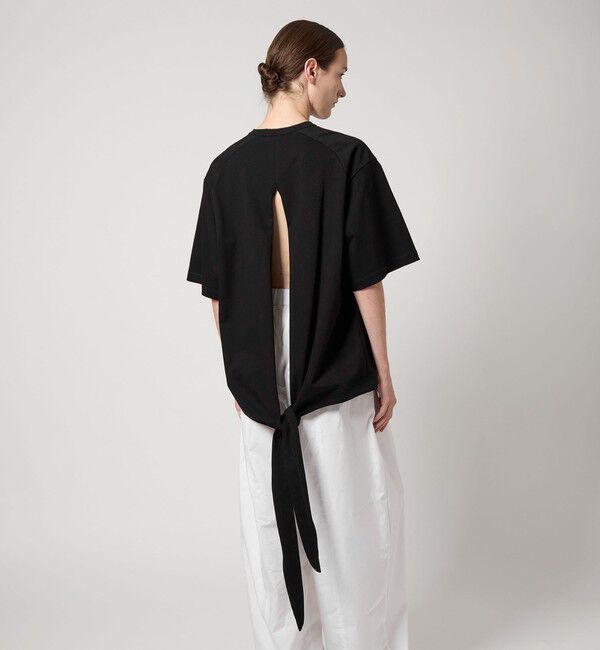 AEWEN MATOPH「＜AEWEN MATOPH＞バックスリット ビッグTシャツ」|Tシャツ・カットソー|
