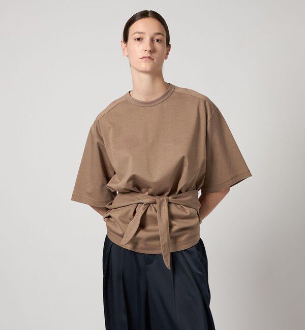 AEWEN MATOPH「＜AEWEN MATOPH＞バックスリット ビッグTシャツ」|Tシャツ・カットソー|