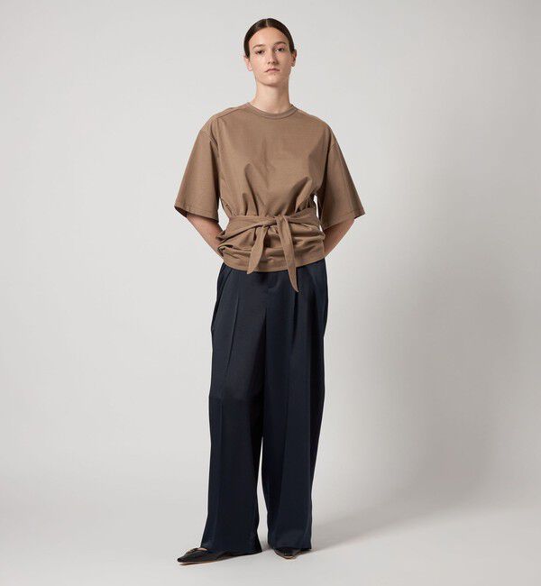 AEWEN MATOPH「＜AEWEN MATOPH＞バックスリット ビッグTシャツ」|Tシャツ・カットソー|