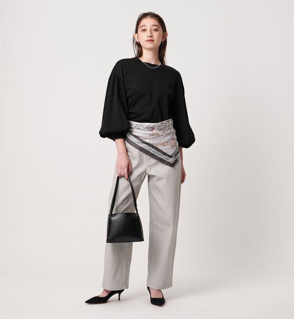 UNITED ARROWS「ポンチ バルーンスリーブ カットソー ‐ウォッシャブル‐」|Tシャツ・カットソー|