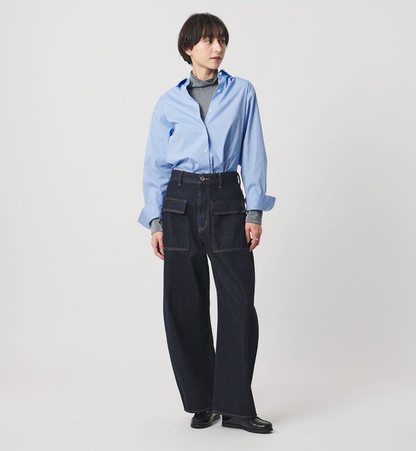 UNITED ARROWS「フラップポケット デニムパンツ」|デニム|