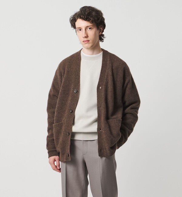 UNITED ARROWS「ヤク ヘアリー カーディガン」|カーディガン|MOCA