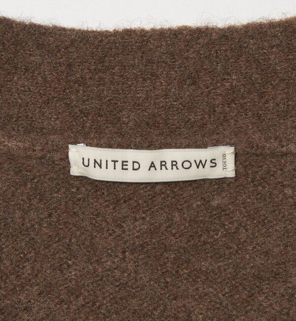 UNITED ARROWS「ヤク ヘアリー カーディガン」|カーディガン|