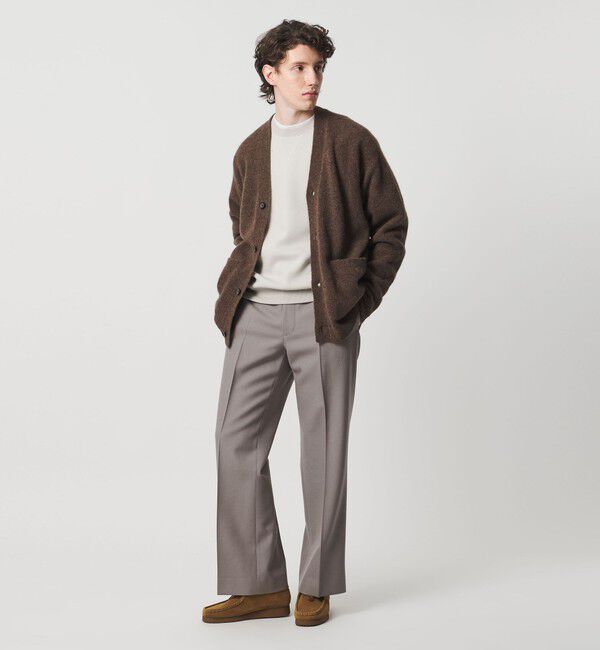 UNITED ARROWS「ヤク ヘアリー カーディガン」|カーディガン|