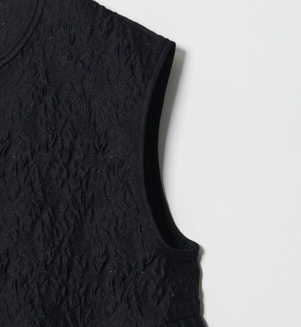 UNITED ARROWS「GISHA 2トーン ジャガード ベスト」|ベスト・ジレ|