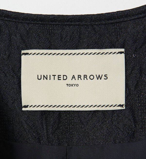 UNITED ARROWS「GISHA 2トーン ジャガード ベスト」|ベスト・ジレ|