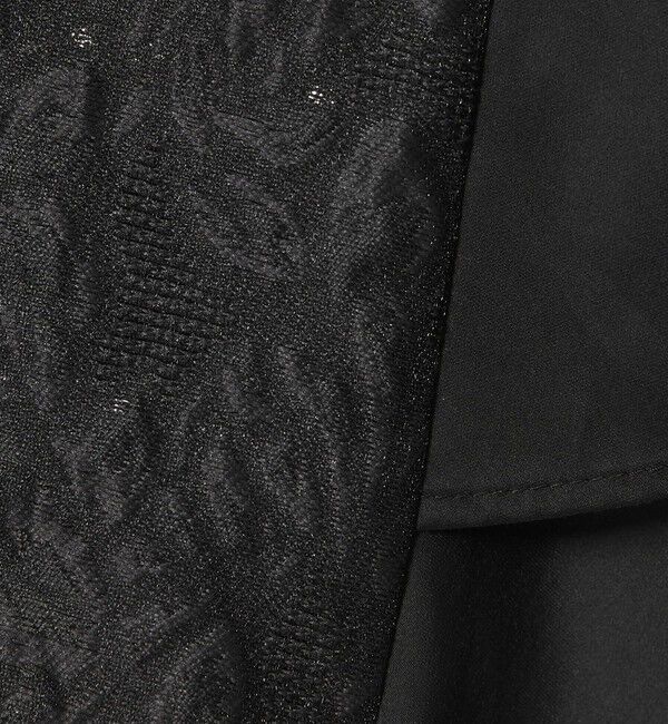 UNITED ARROWS「GISHA 2トーン ジャガード ブラウス」|シャツ・ブラウス|