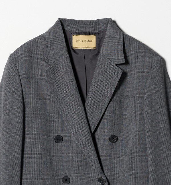 UNITED ARROWS「NALYA グレンチェック ジャケット」|テーラードジャケット|