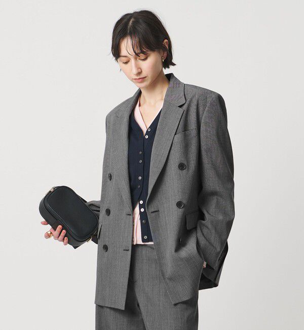 UNITED ARROWS「NALYA グレンチェック ジャケット」|テーラードジャケット|