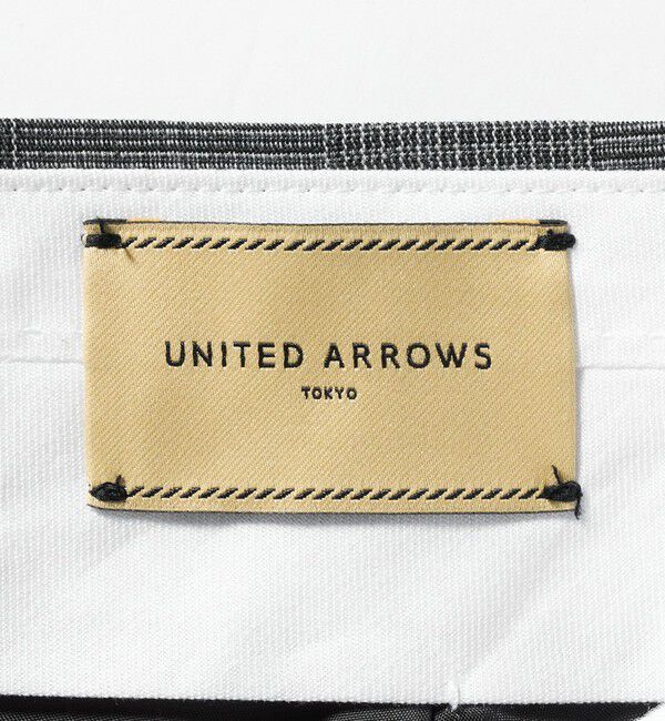 UNITED ARROWS「NALYA グレンチェック パンツ」|スラックス|