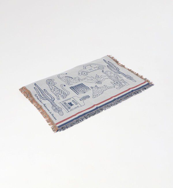 UNITED ARROWS green label relaxing「＜HERE by DETAIL＞オアハカ スローケット ブランケット」|ブランケット|