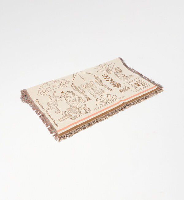 UNITED ARROWS green label relaxing「＜HERE by DETAIL＞オアハカ スローケット ブランケット」|ブランケット|