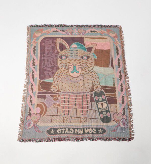 UNITED ARROWS green label relaxing「＜HERE by DETAIL＞オアハカ スローケット ブランケット」|ブランケット|