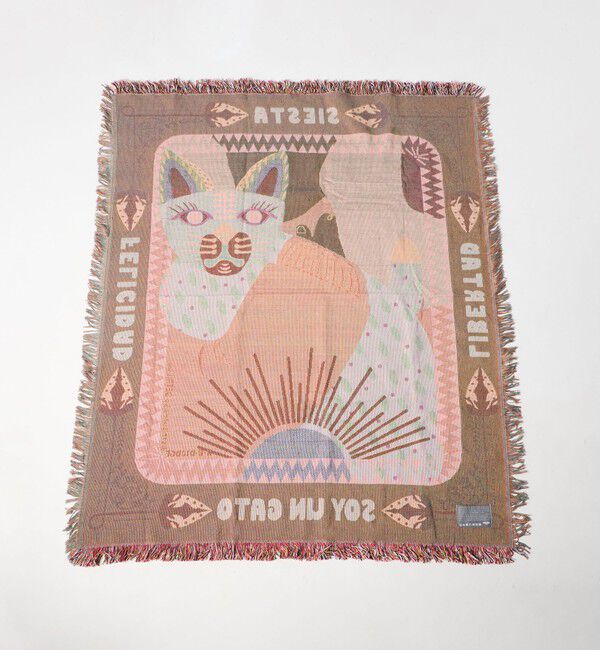 UNITED ARROWS green label relaxing「＜HERE by DETAIL＞オアハカ スローケット ブランケット」|ブランケット|