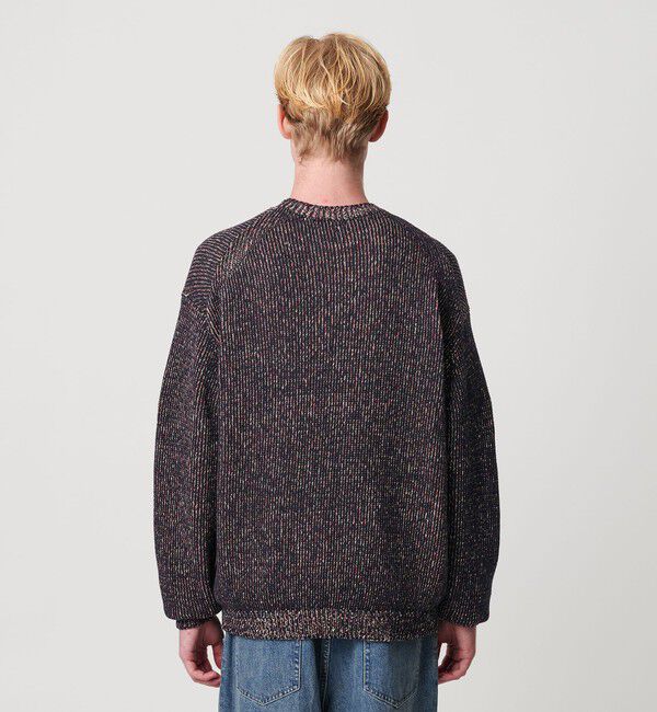 BEAUTY&YOUTH UNITED ARROWS「VIBRENT ブレンド コットン クルーネック ニット」|ニット・セーター|