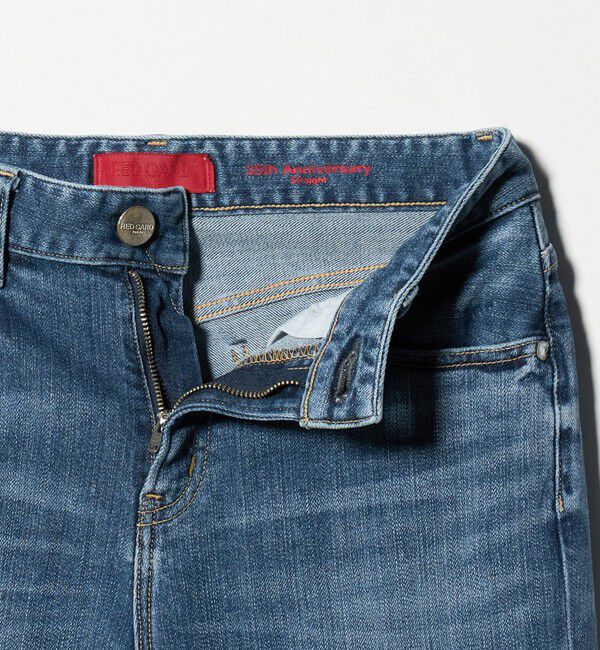 BEAUTY&YOUTH UNITED ARROWS「【別注】＜RED CARD＞35th Anniv. Straight デニムパンツ」|デニム|