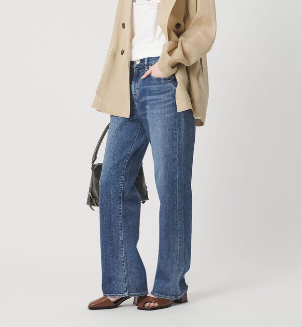 BEAUTY&YOUTH UNITED ARROWS「【別注】＜RED CARD＞35th Anniv. Straight デニムパンツ」|デニム|