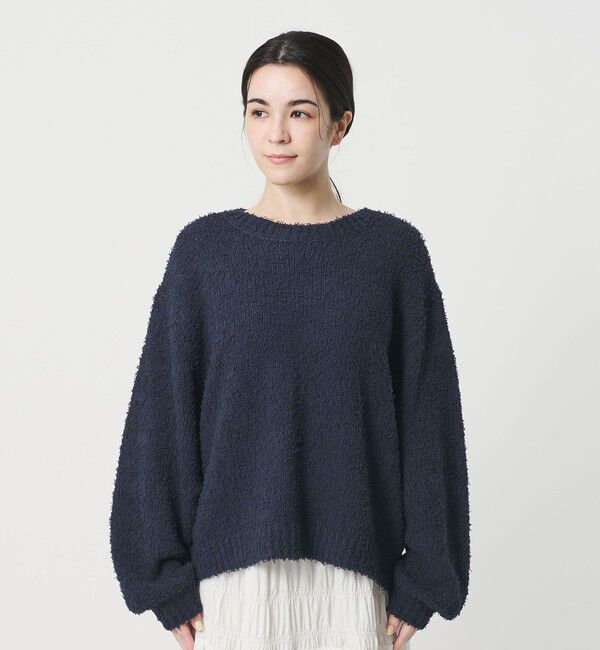 BEAUTY&YOUTH UNITED ARROWS「コットンブレンド シャギーニットプルオーバー」|ニット・セーター|