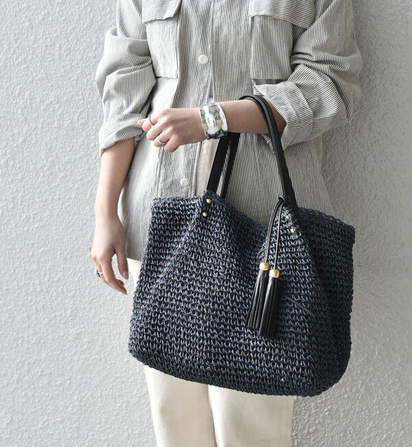 SHIPS any「【WEB限定】SHIPS any: コマアミ トート」|トートバッグ|