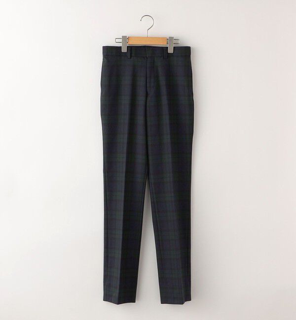 SHIPS KIDS「SHIPS KIDS:145～160cm /〈洗濯機可能〉セレモニー ウォッシャブル ブラックウォッチ ロング パンツ」|その他|