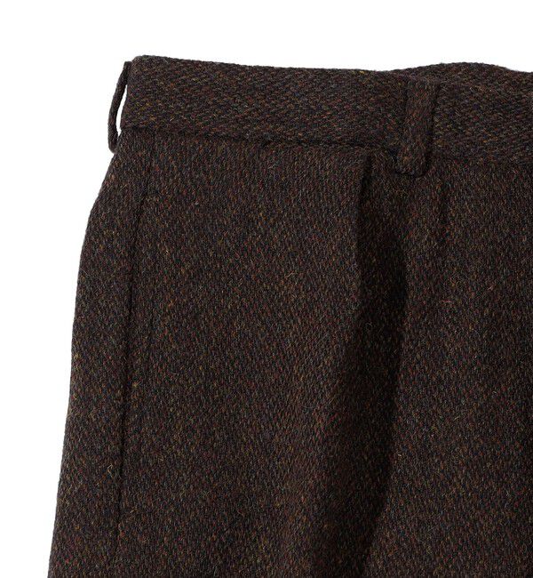 SHIPS「Southwick: HarrisTweed 1タック IVY トラウザーズ」|スラックス|