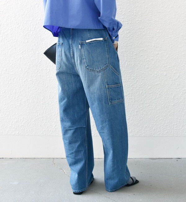 SHIPS any「SHIPS any:〈洗濯機可能〉コクーンペインター デニムパンツ［SHIPS any DENIM］」|デニム|